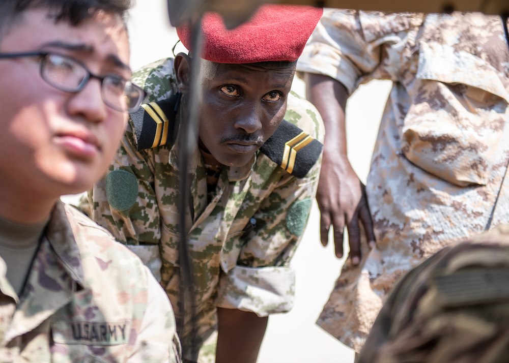 Africa Data Sharing Network information exchange prepares Djiboutian soldiers for deployment to Somalia