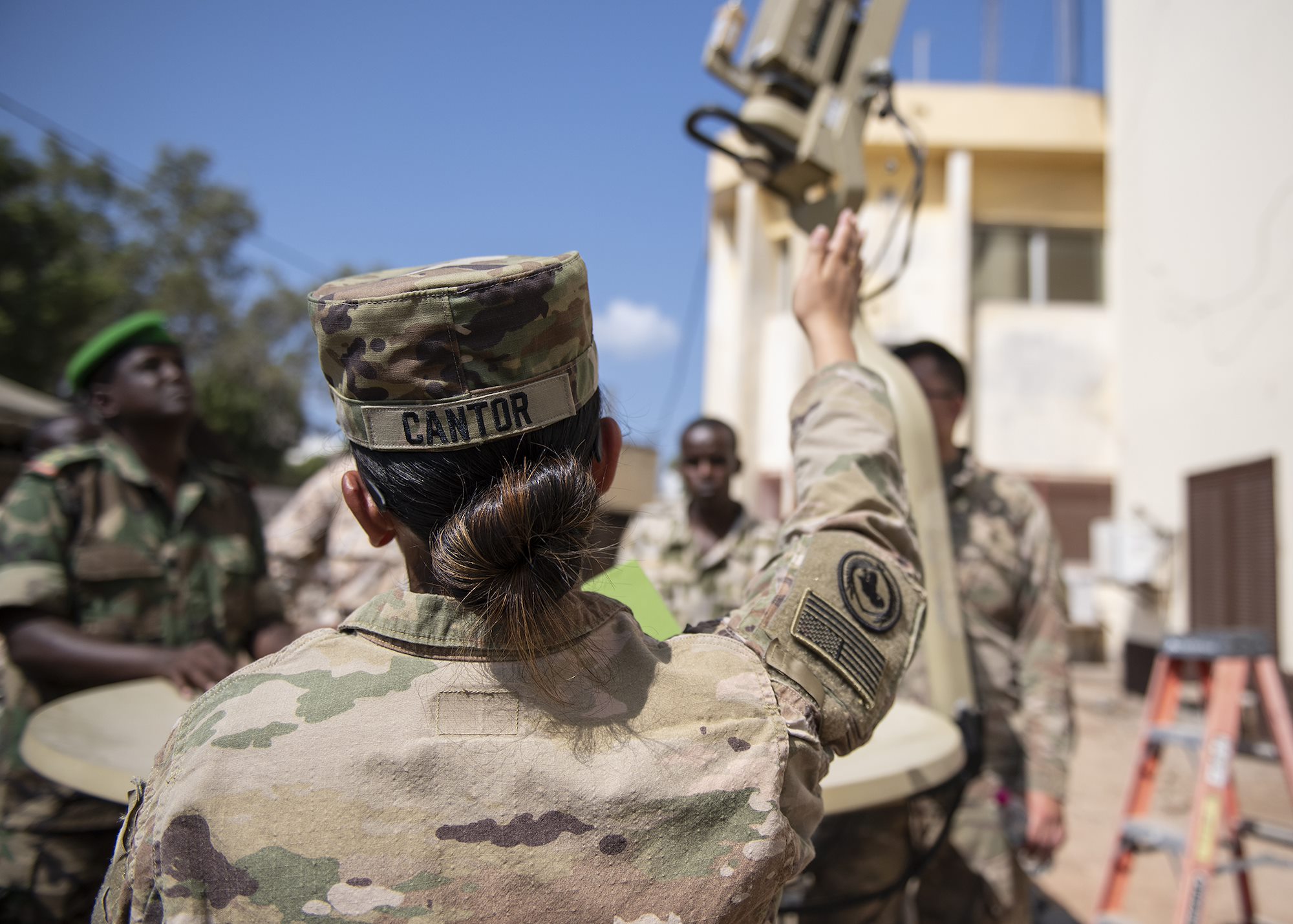 Africa Data Sharing Network information exchange prepares Djiboutian soldiers for deployment to Somalia