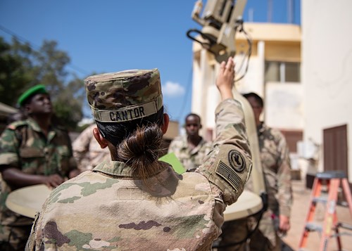 Africa Data Sharing Network information exchange prepares Djiboutian soldiers for deployment to Somalia