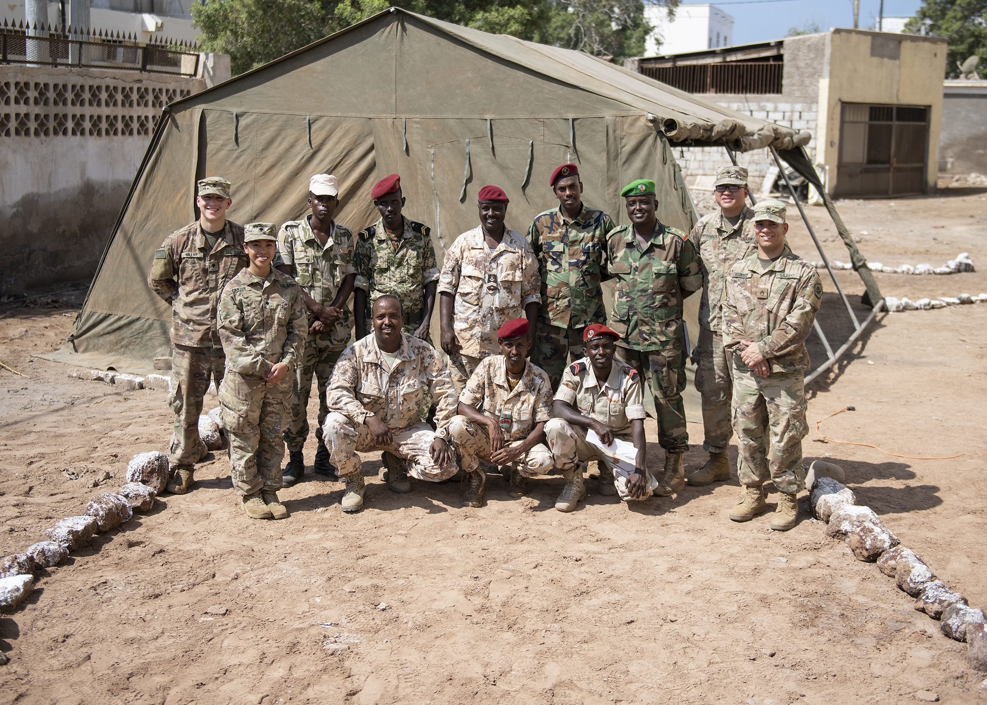 Africa Data Sharing Network information exchange prepares Djiboutian soldiers for deployment to Somalia