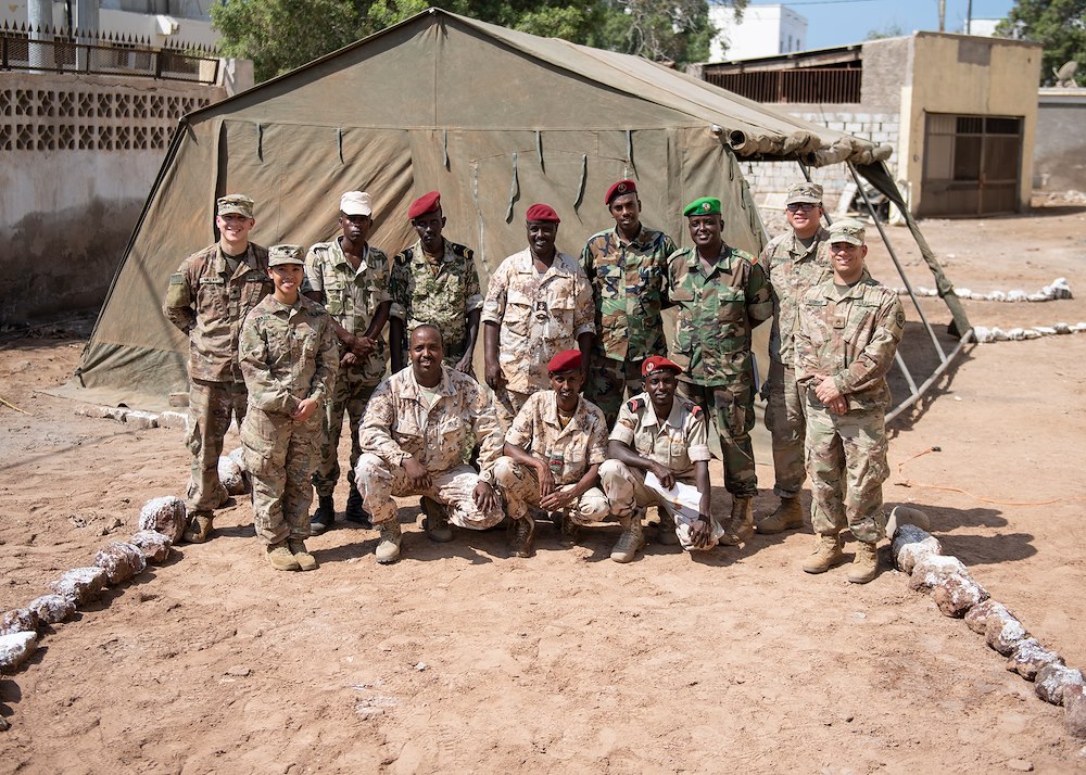 Africa Data Sharing Network information exchange prepares Djiboutian soldiers for deployment to Somalia