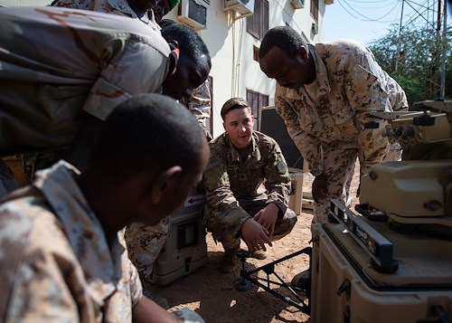 Africa Data Sharing Network information exchange prepares Djiboutian soldiers for deployment to Somalia