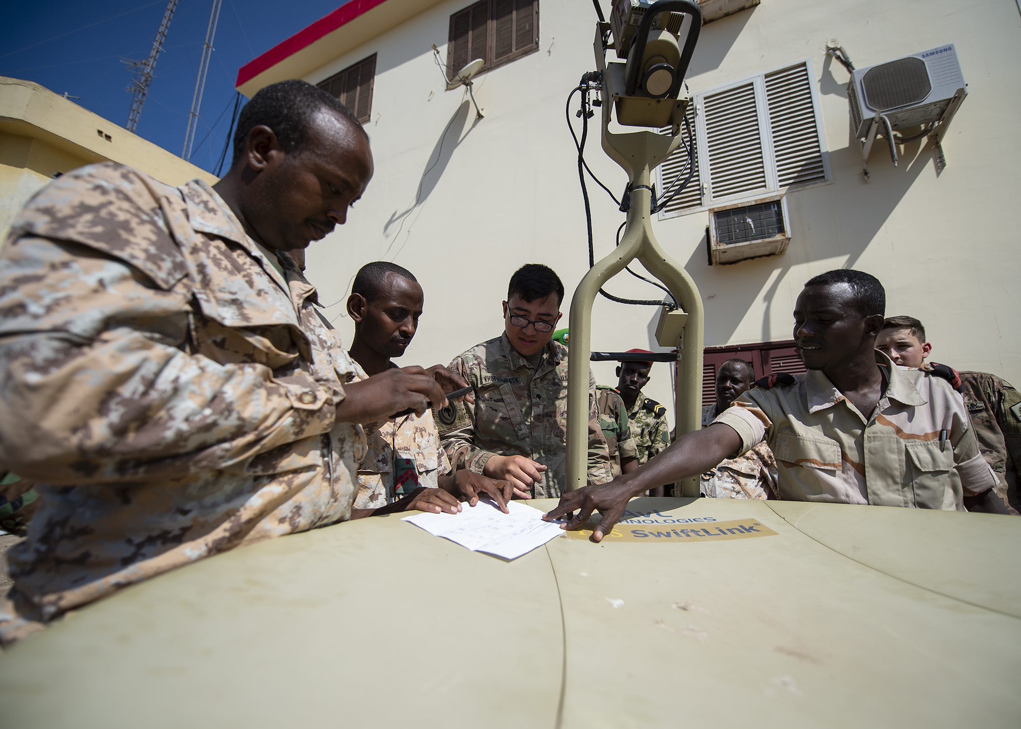 Africa Data Sharing Network information exchange prepares Djiboutian soldiers for deployment to Somalia