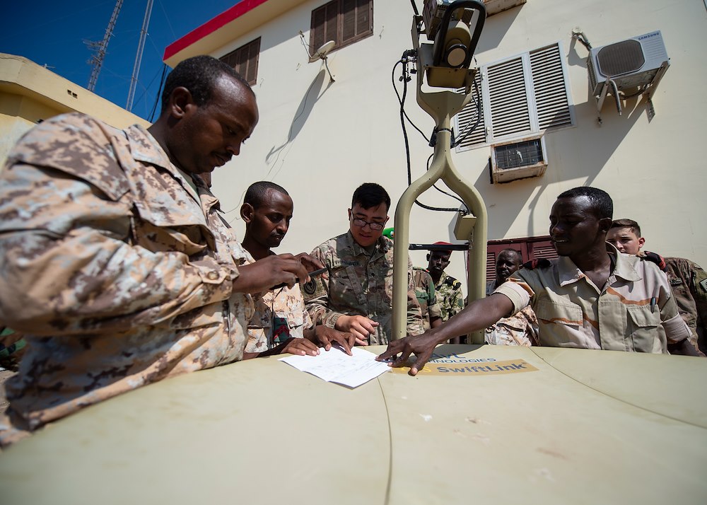 Africa Data Sharing Network information exchange prepares Djiboutian soldiers for deployment to Somalia