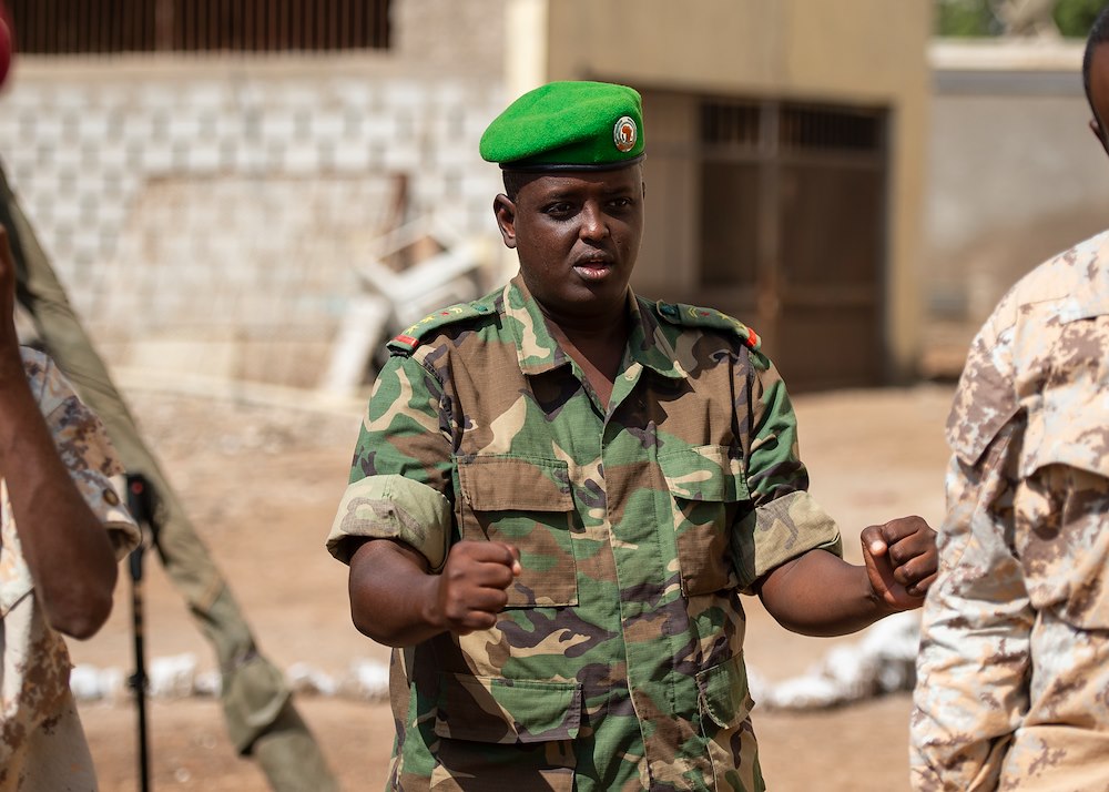 Africa Data Sharing Network information exchange prepares Djiboutian soldiers for deployment to Somalia