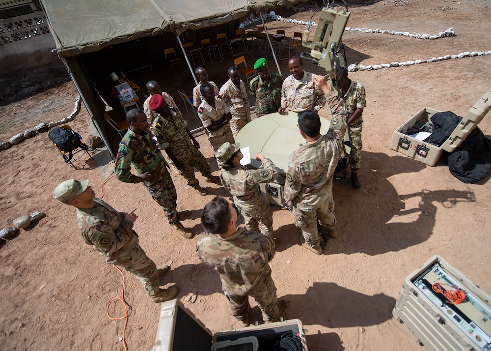 Africa Data Sharing Network information exchange prepares Djiboutian soldiers for deployment to Somalia