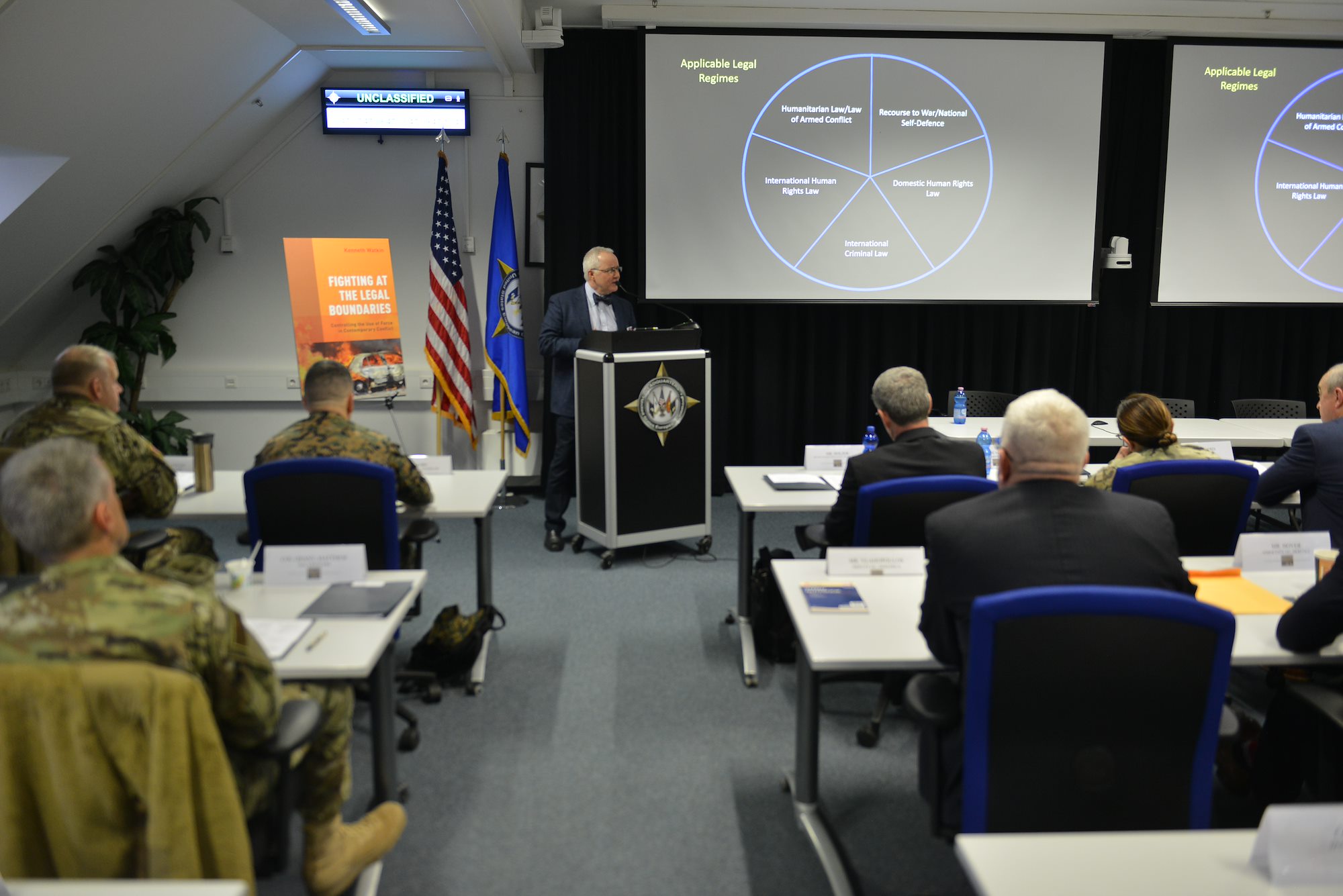 4th Annual ACE Legal Conference held; focused on Law of Armed Conflict &amp; new defense strategy