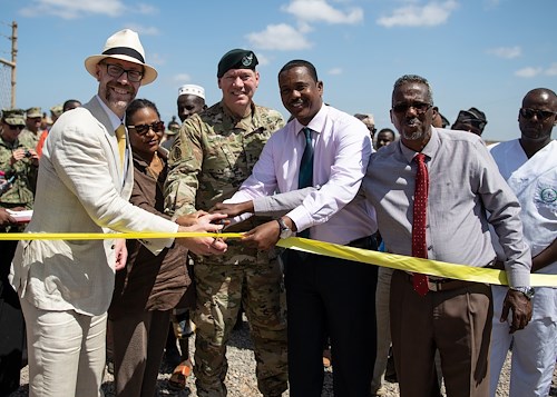 U.S. Navy Seabees turnover Ali Oune Medical Clinic to Djiboutian officials