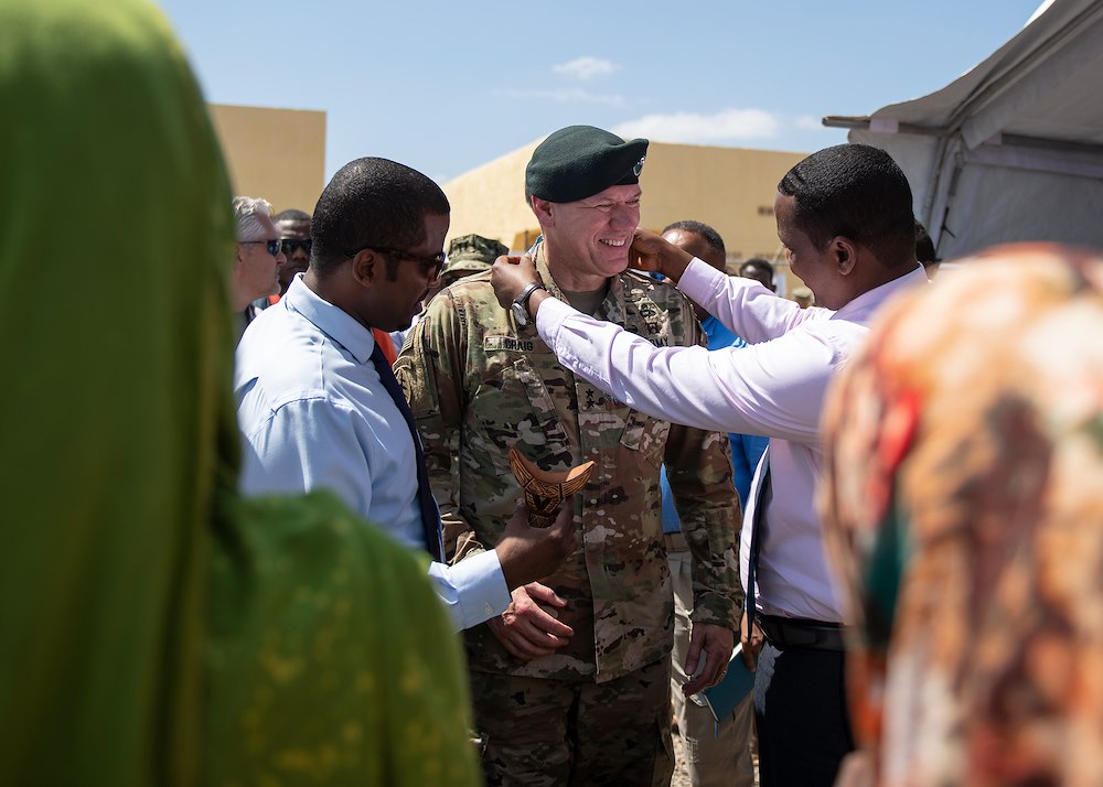 U.S. Navy Seabees turnover Ali Oune Medical Clinic to Djiboutian officials