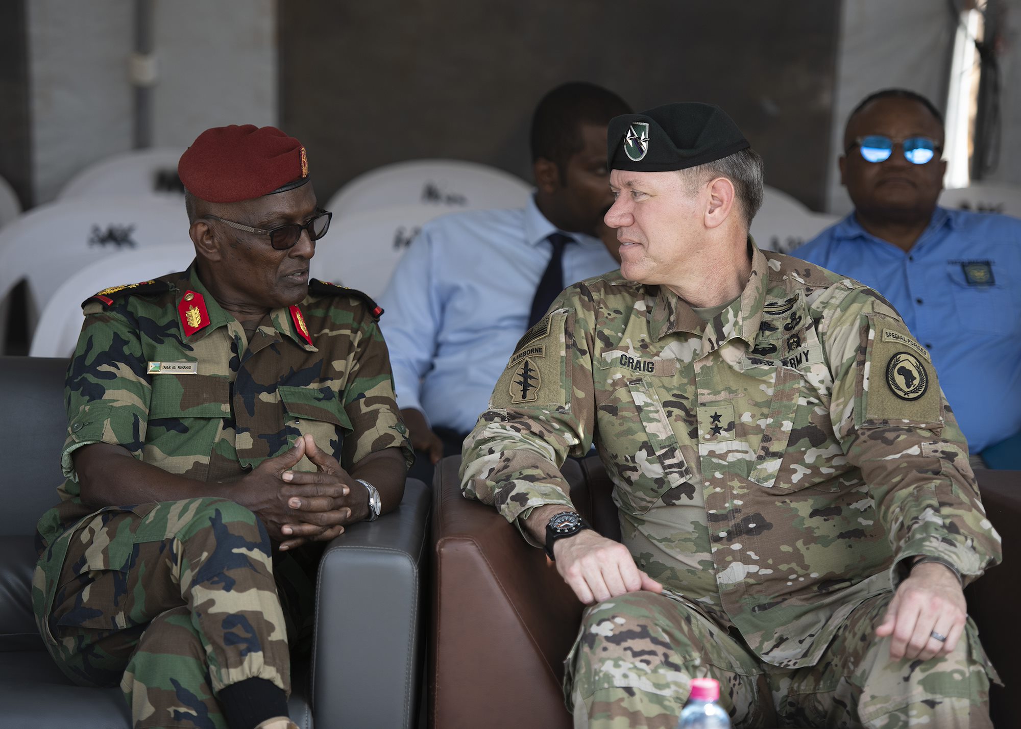 U.S. Navy Seabees turnover Ali Oune Medical Clinic to Djiboutian officials