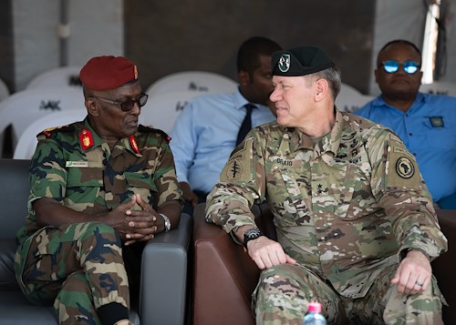 U.S. Navy Seabees turnover Ali Oune Medical Clinic to Djiboutian officials