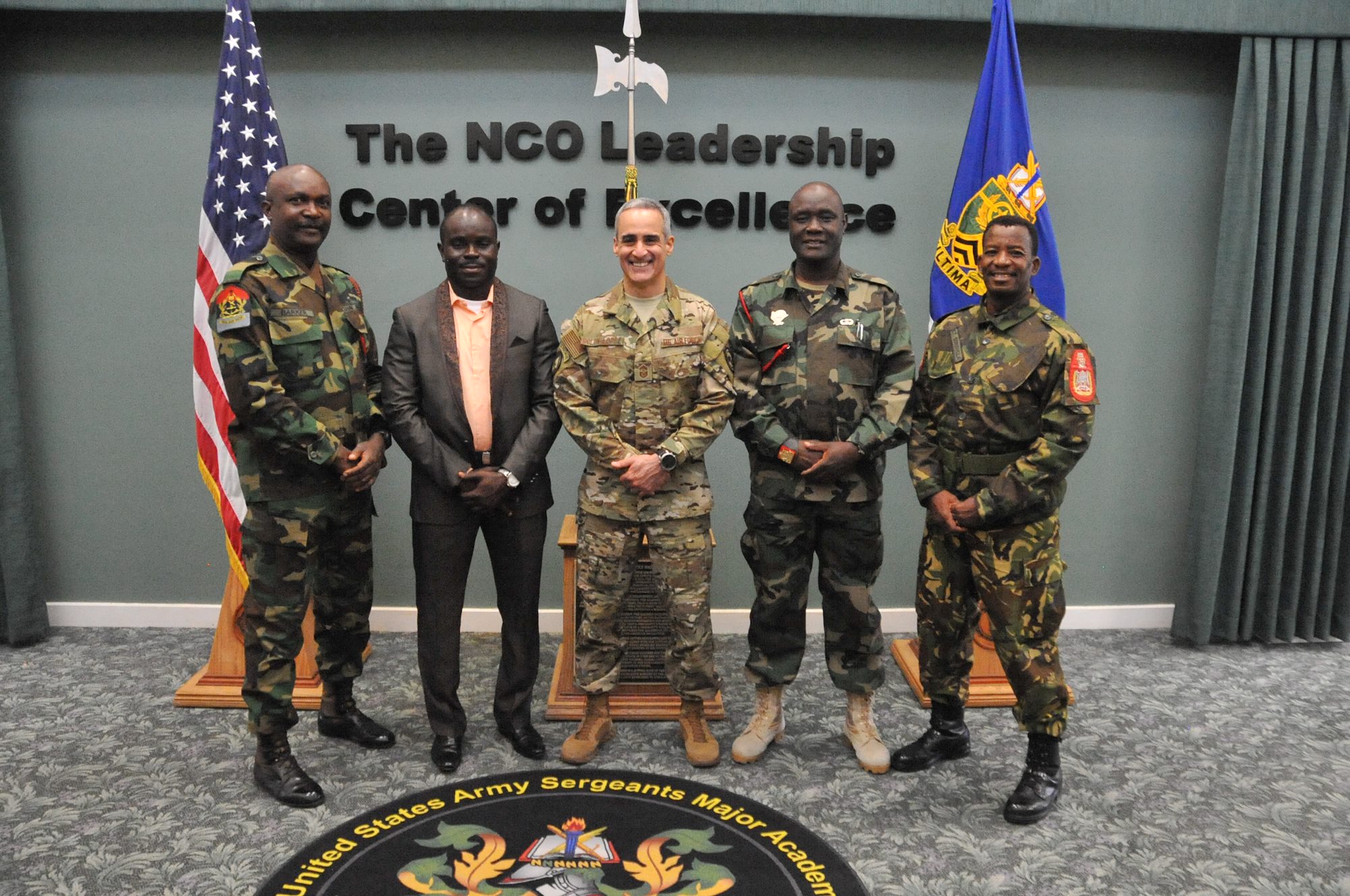 African partners visit NCO Leadership Center of Excellence