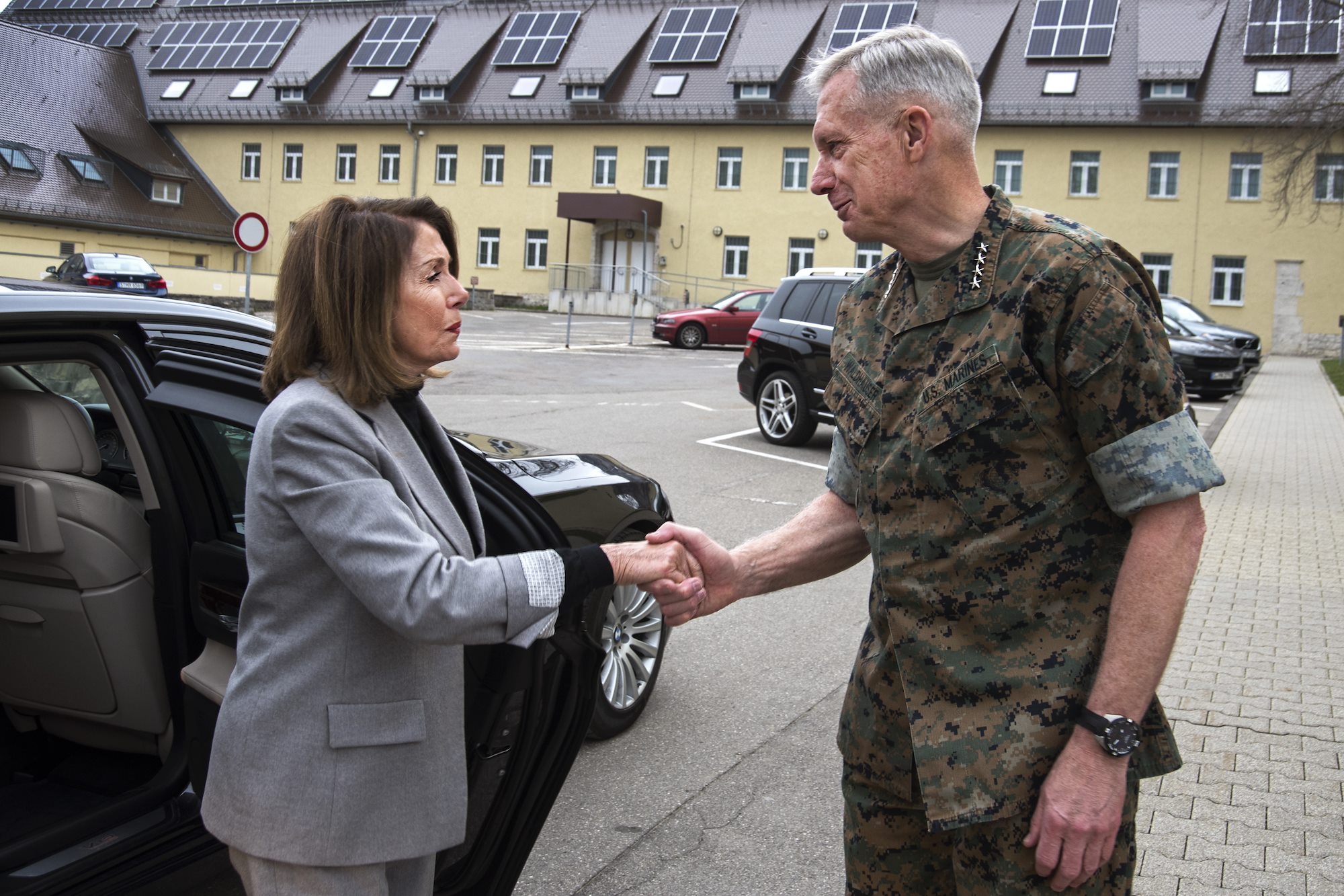 Speaker of the House Pelosi visits U.S. Africa Command