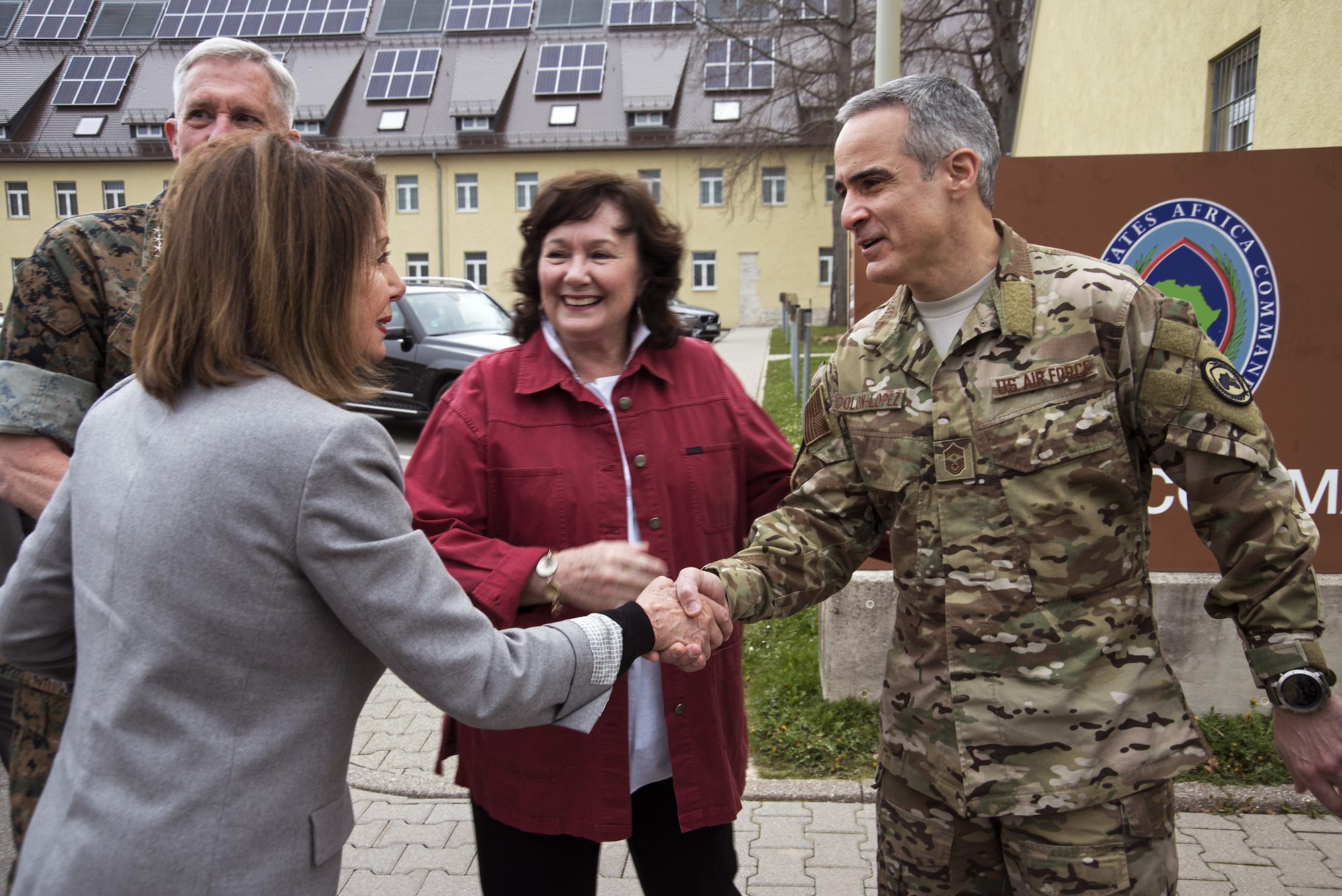 Speaker of the House Pelosi visits U.S. Africa Command