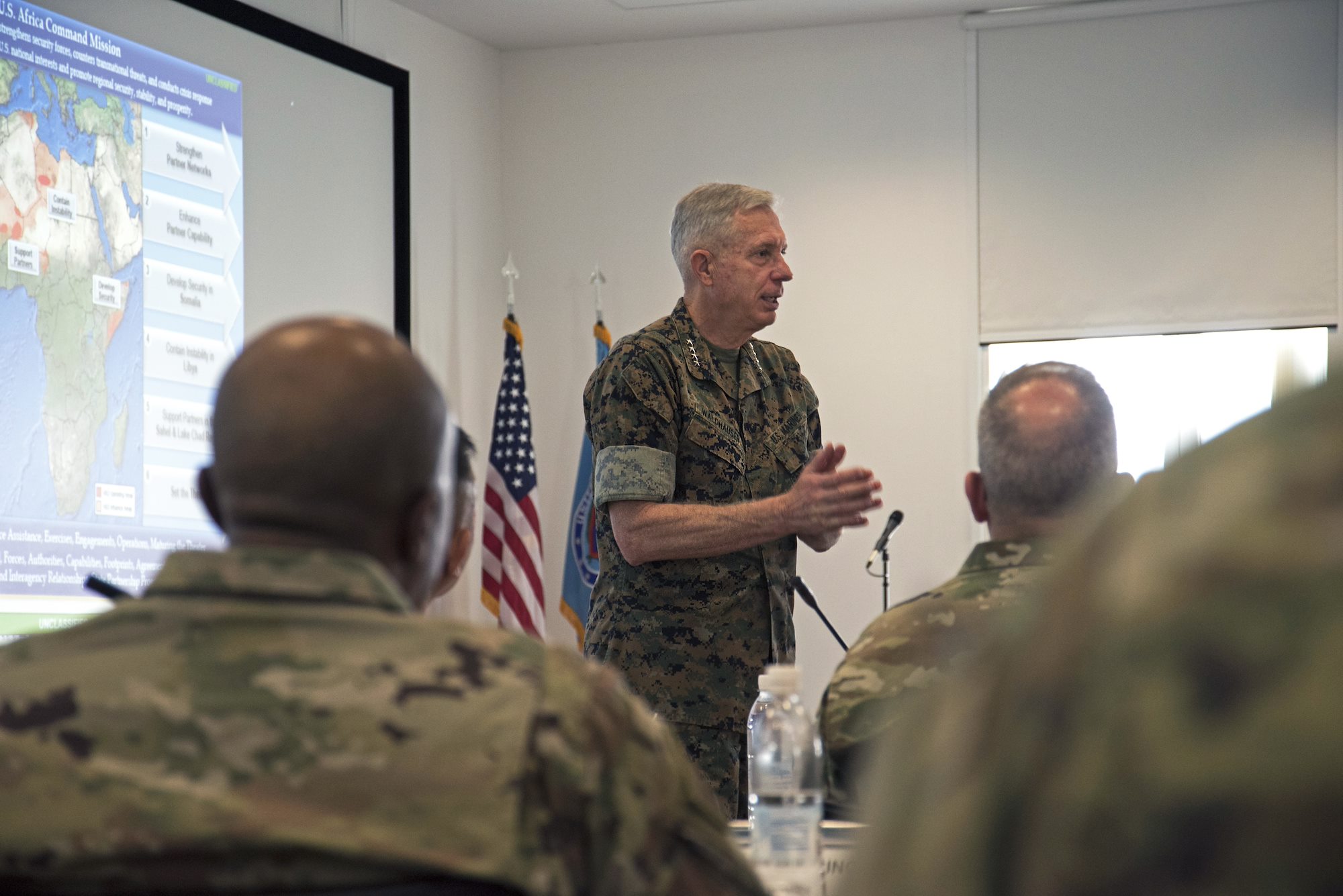 AFRICOM Hosts The Adjutant General State Partnership Program Conference
