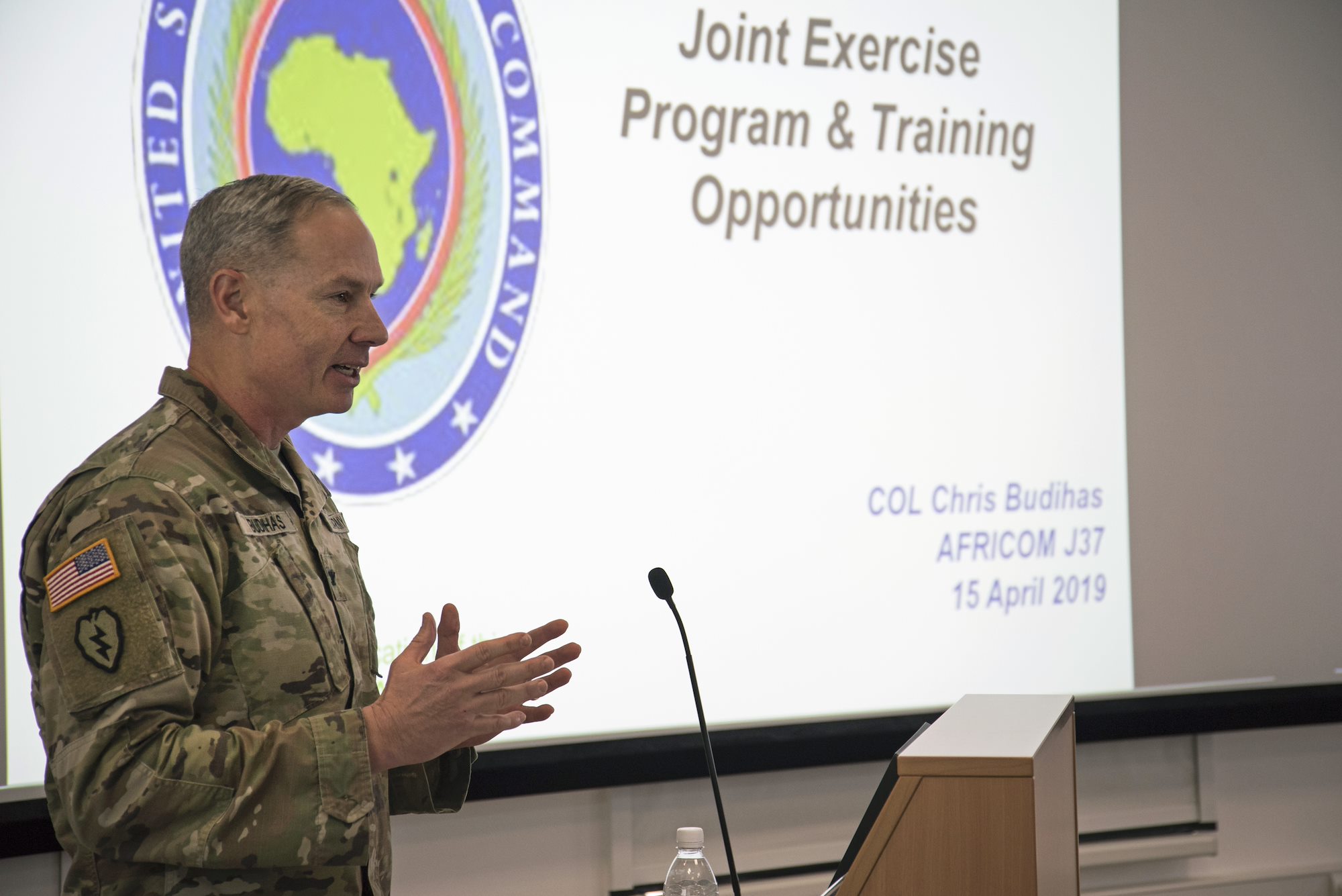 AFRICOM Hosts The Adjutant General State Partnership Program Conference