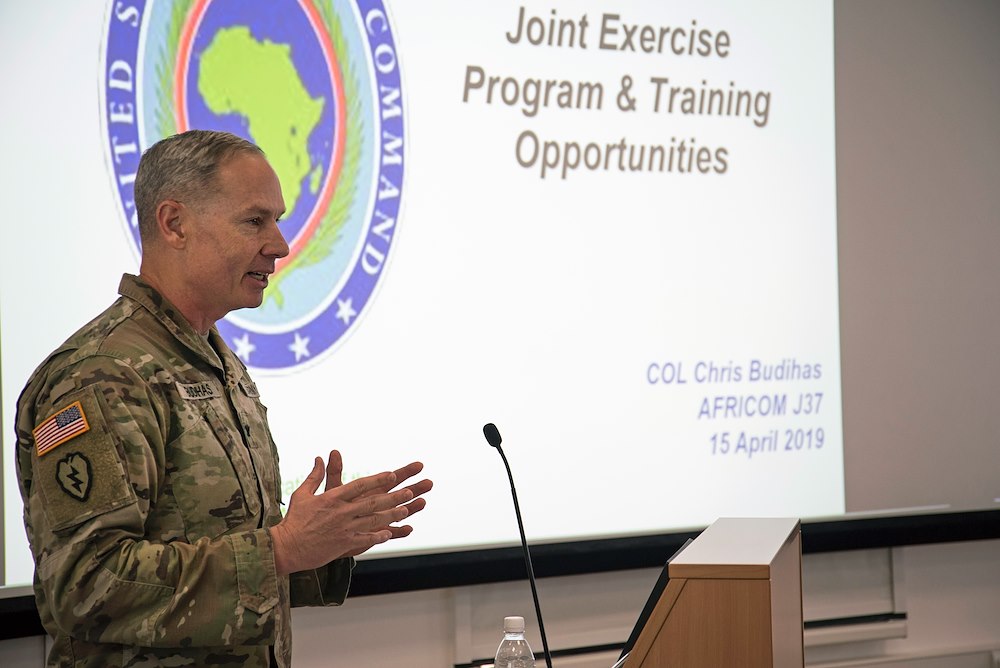 AFRICOM Hosts The Adjutant General State Partnership Program Conference
