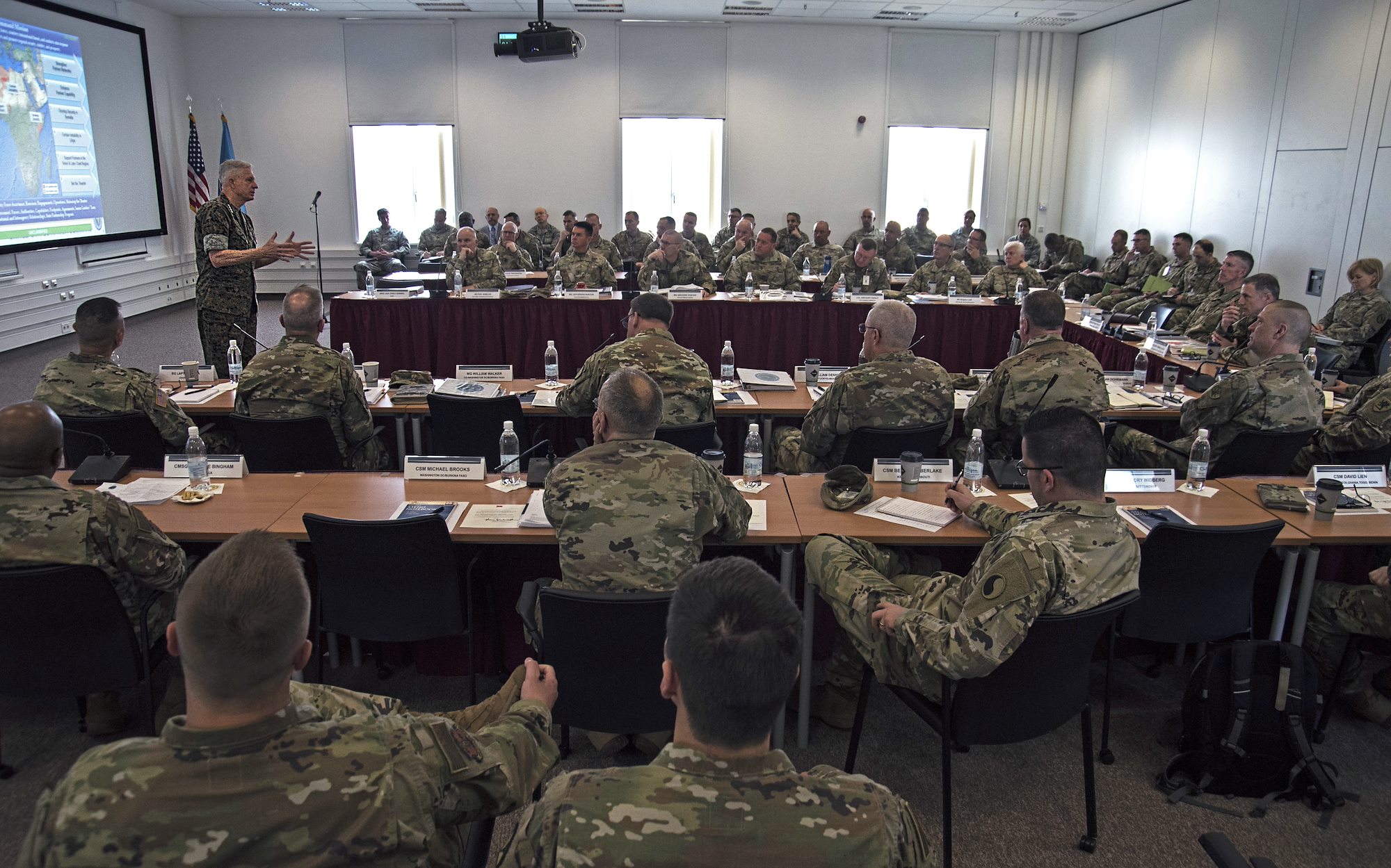 AFRICOM Hosts The Adjutant General State Partnership Program Conference