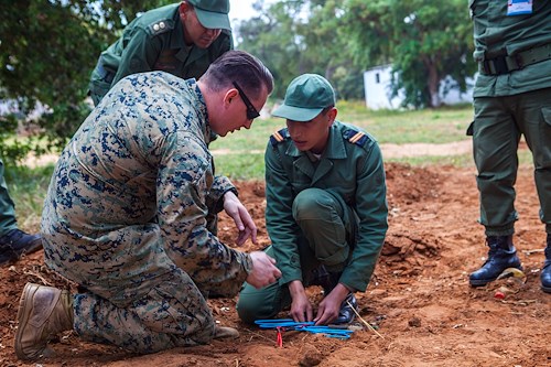 Humanitarian Mine Action builds demining capacity in Morocco