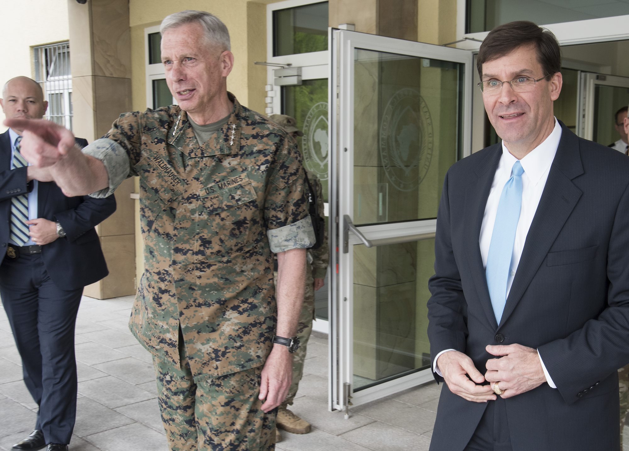 Secretary of the Army visits AFRICOM