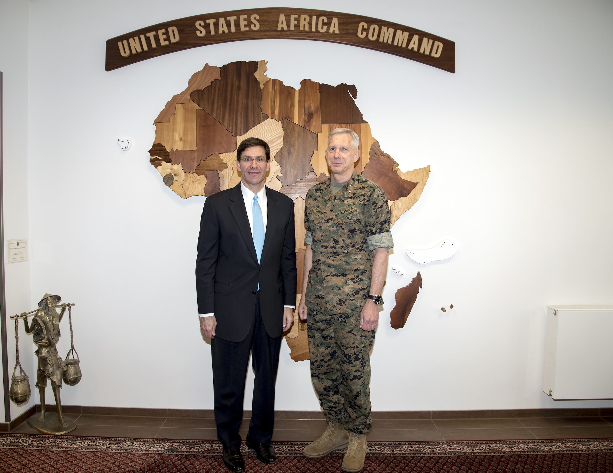 Secretary of the Army visits AFRICOM