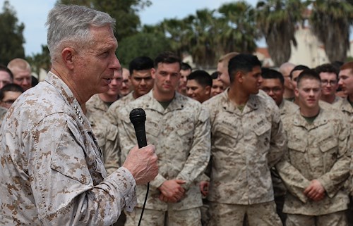 AFRICOM commander visits USS Arlington