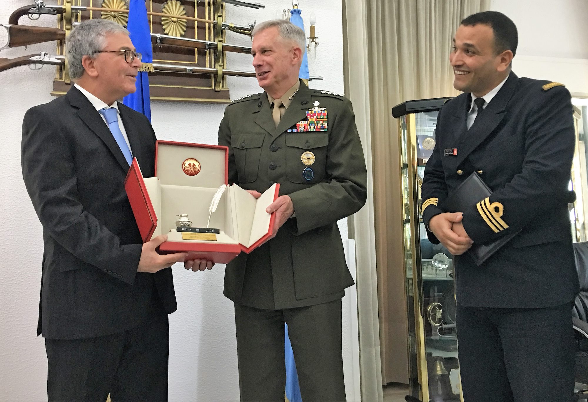AFRICOM Commander Engages with Tunisian Defense Officials