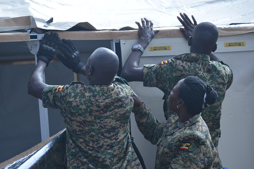New mobile hospital enhances Ugandan military capacity