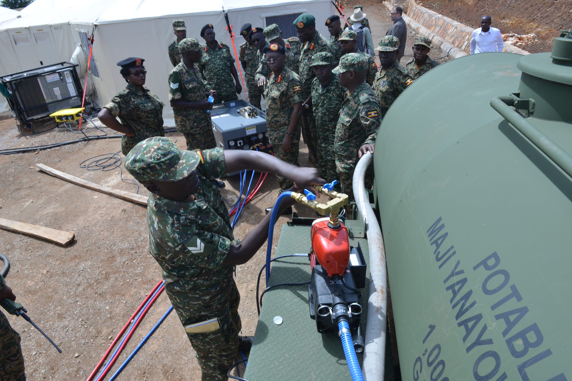New mobile hospital enhances Ugandan military capacity