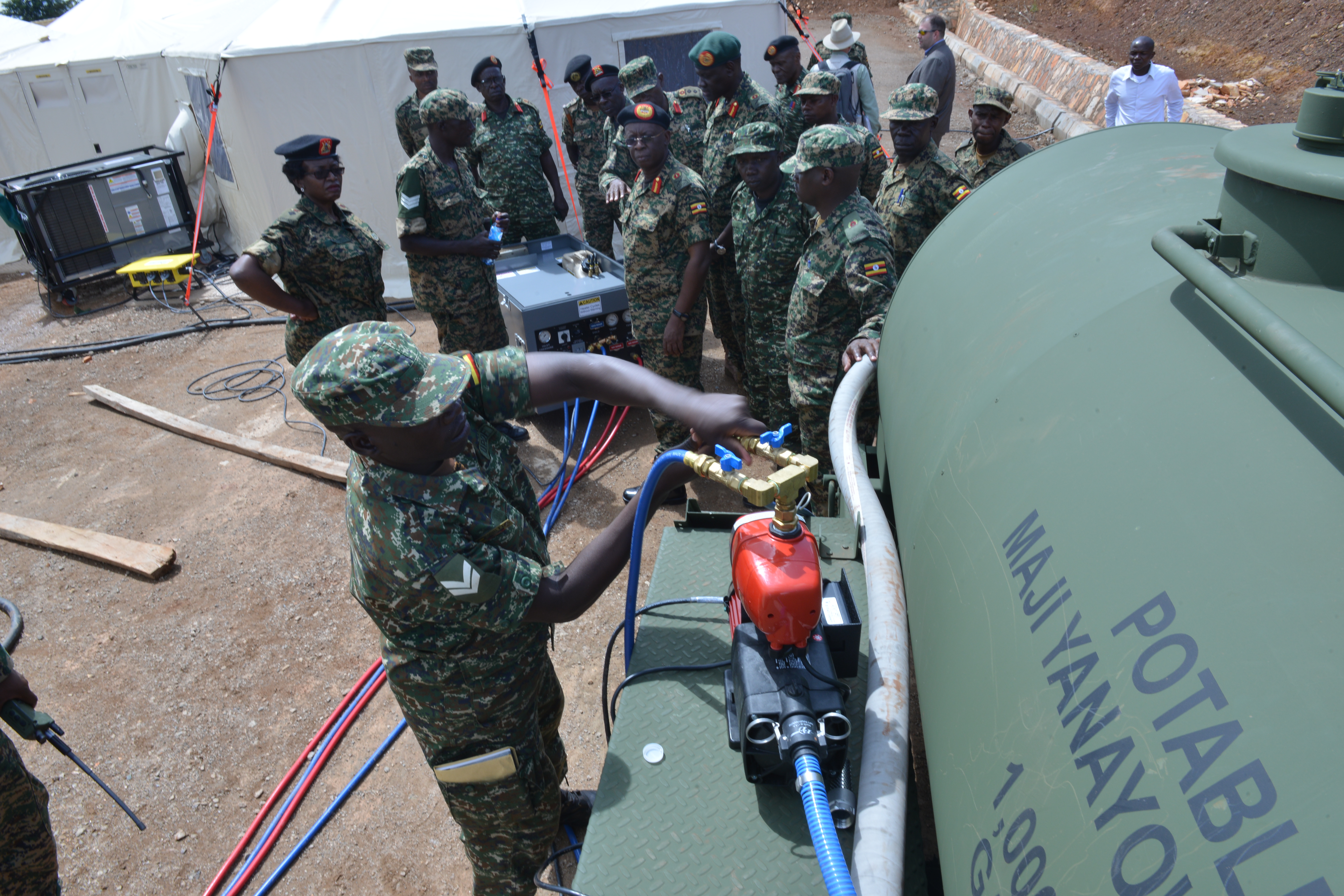 New mobile hospital enhances Ugandan military capacity