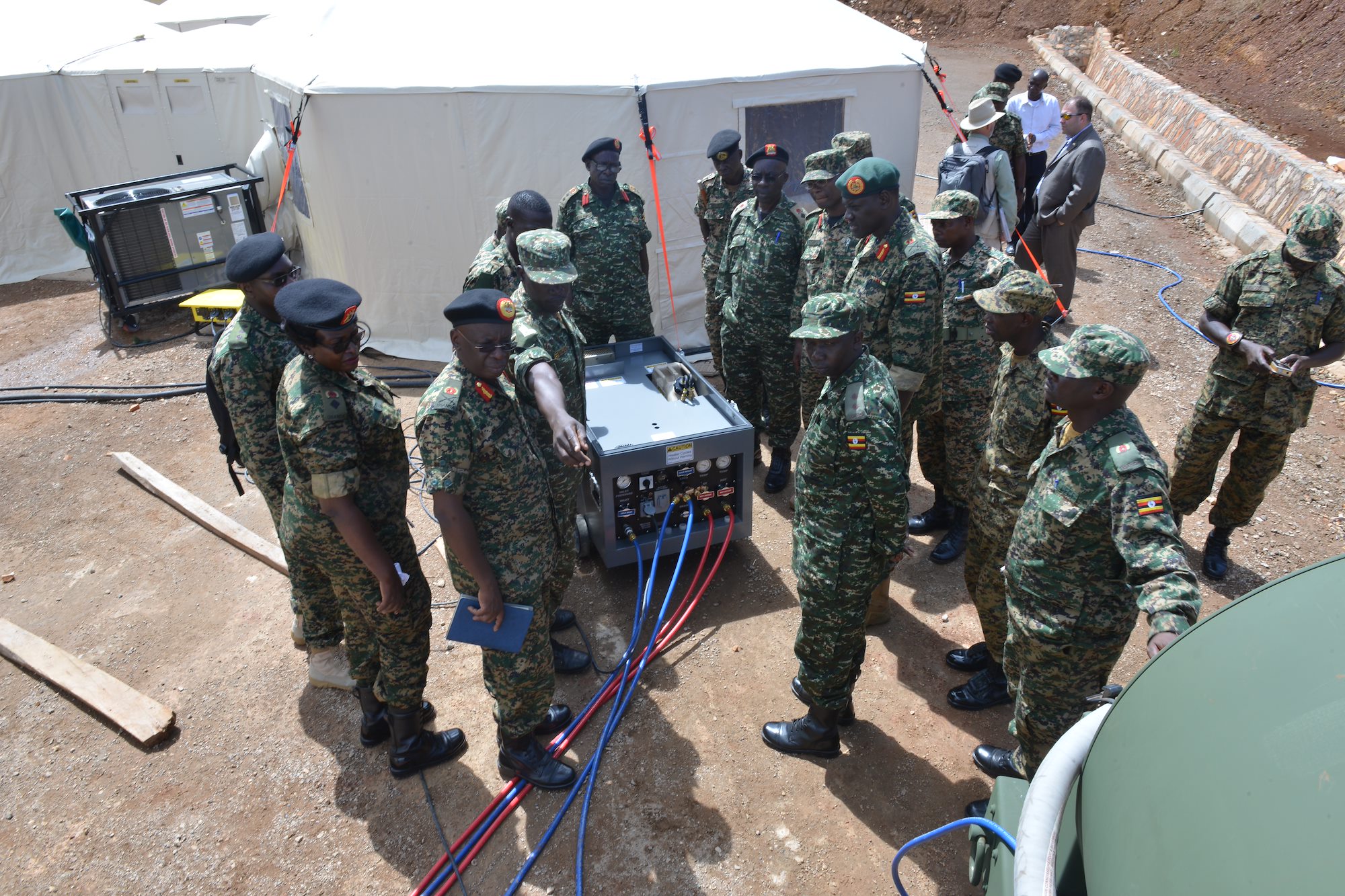 New mobile hospital enhances Ugandan military capacity
