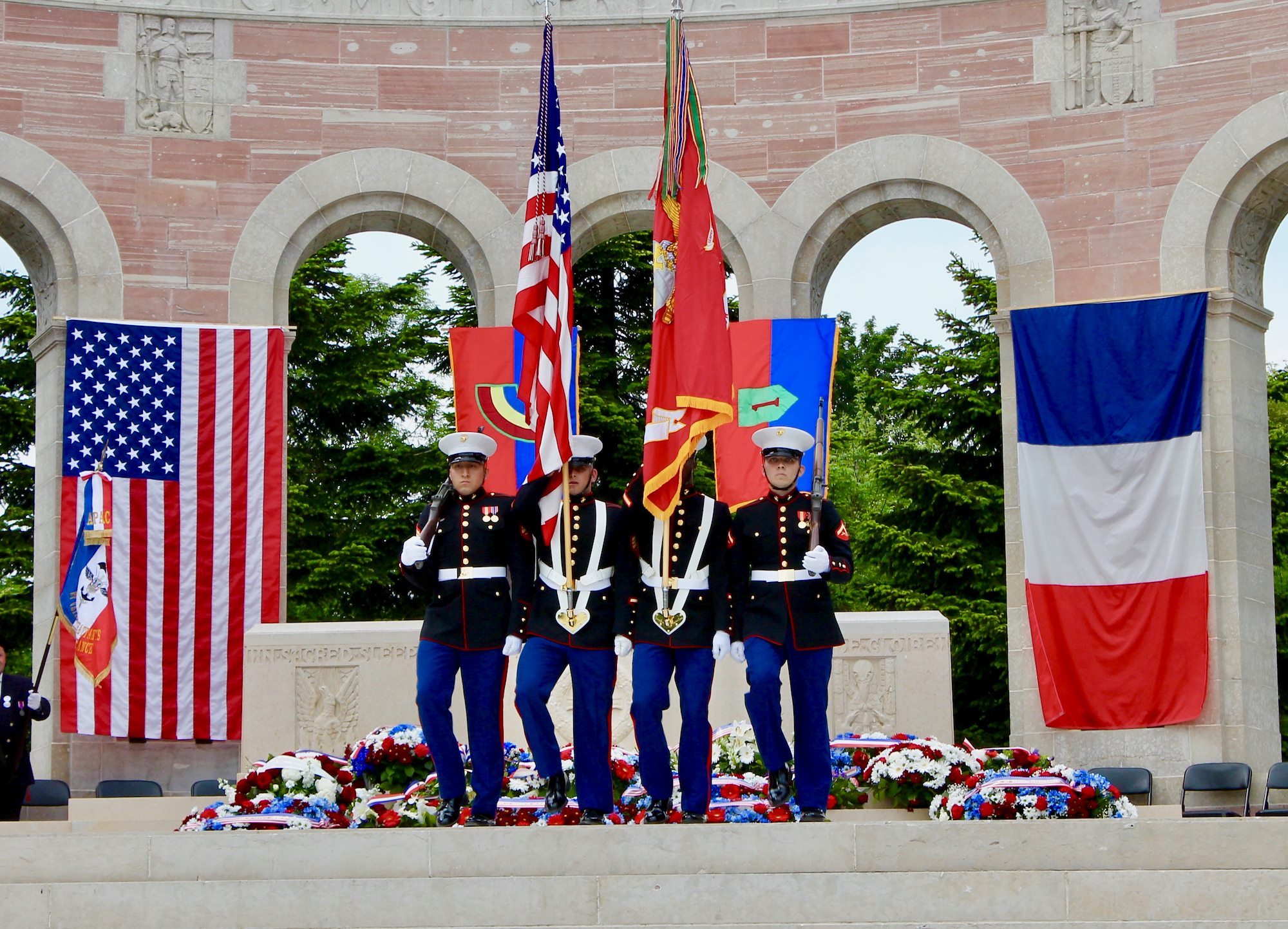 AFRICOM Commander Lays Wreath at WWI Cemetery