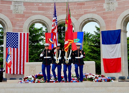 AFRICOM Commander Lays Wreath at WWI Cemetery
