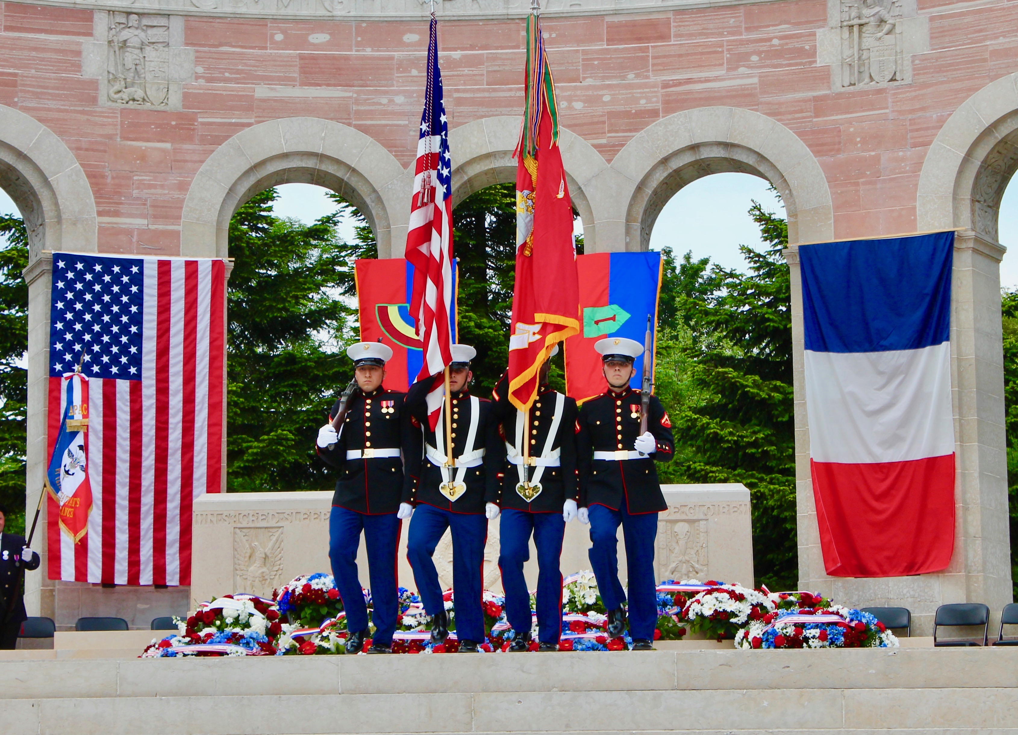 AFRICOM Commander Lays Wreath at WWI Cemetery