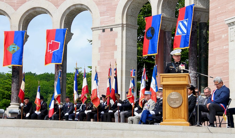 AFRICOM Commander Lays Wreath at WWI Cemetery