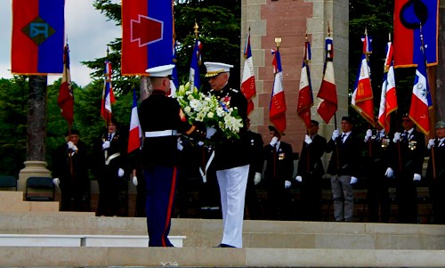 AFRICOM Commander Lays Wreath at WWI Cemetery