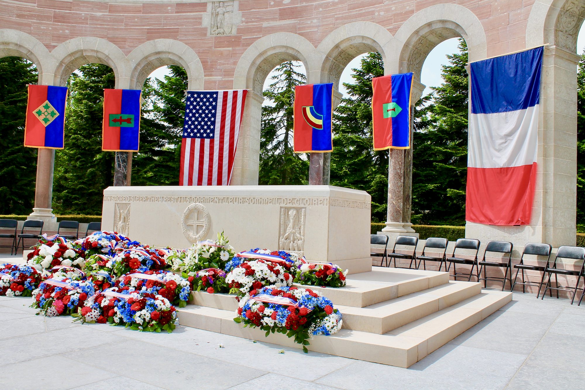 AFRICOM Commander Lays Wreath at WWI Cemetery