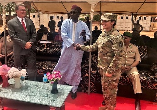 US Delivers Tactical Equipment to Niger