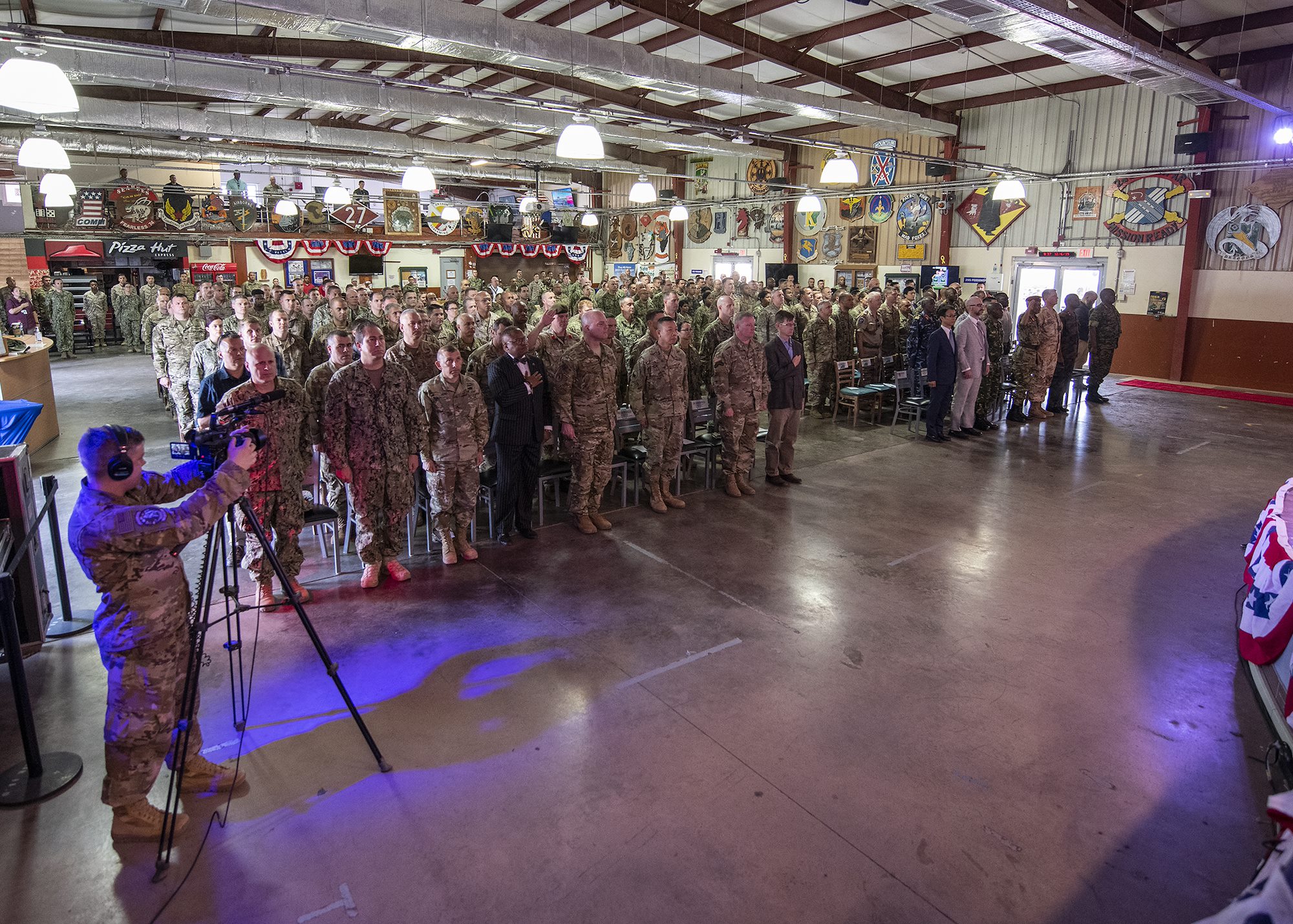 CJTF-HOA holds change of command ceremony