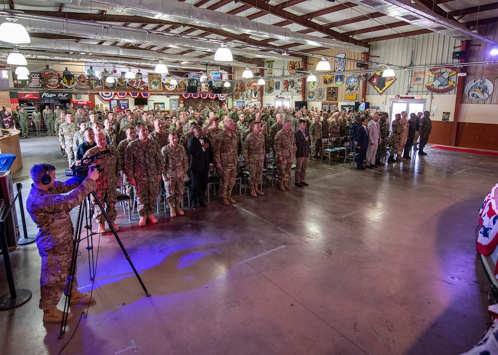 CJTF-HOA holds change of command ceremony