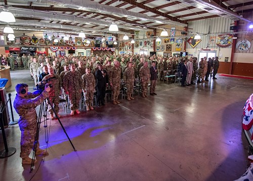 CJTF-HOA holds change of command ceremony