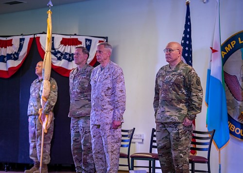 CJTF-HOA holds change of command ceremony