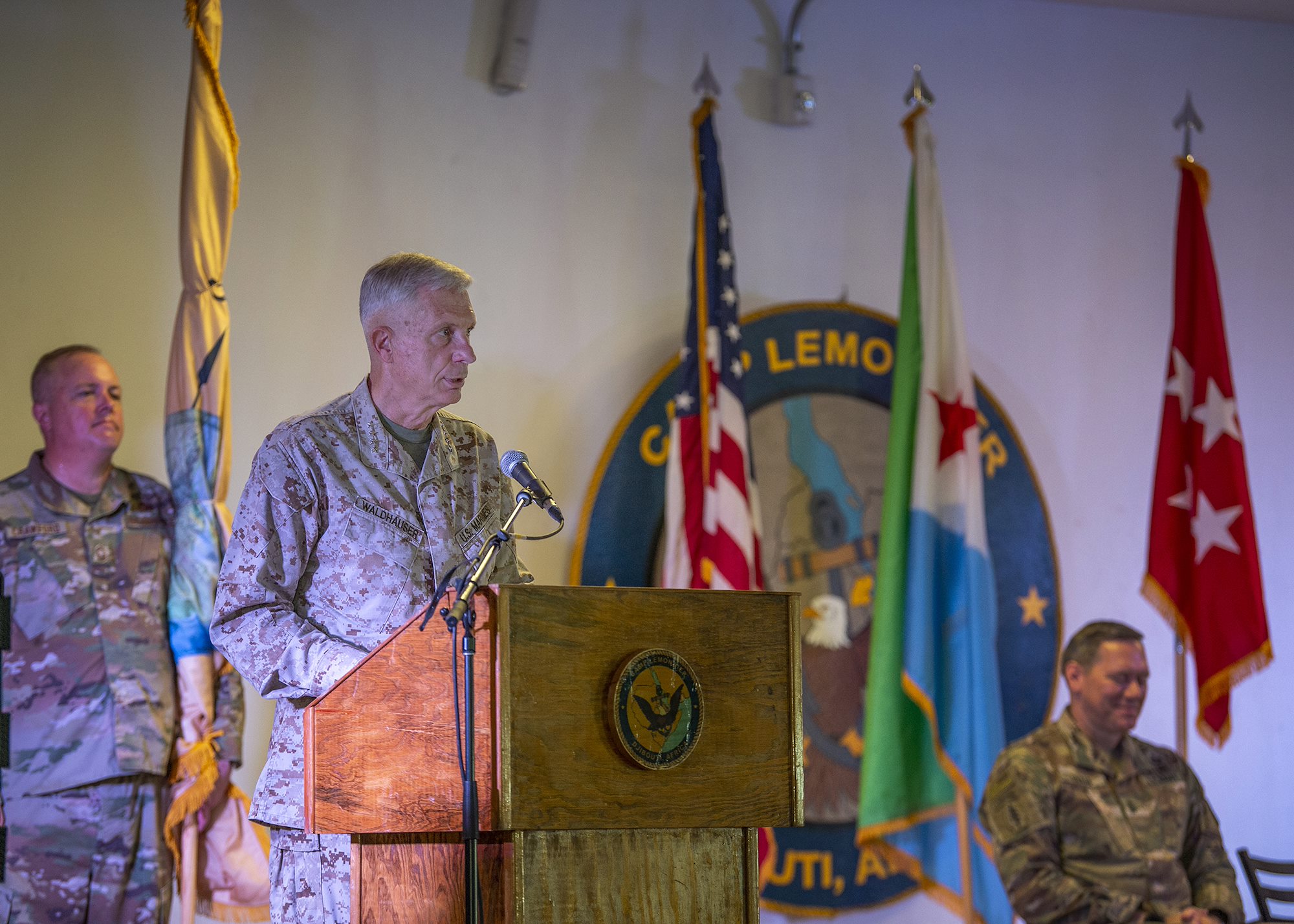 CJTF-HOA holds change of command ceremony