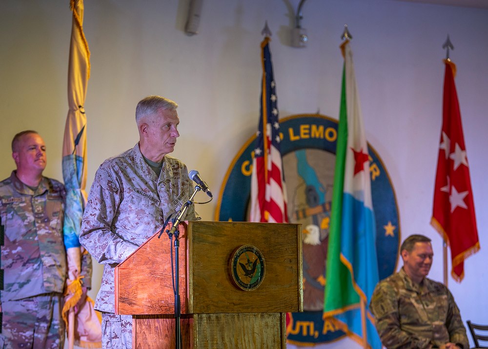 CJTF-HOA holds change of command ceremony