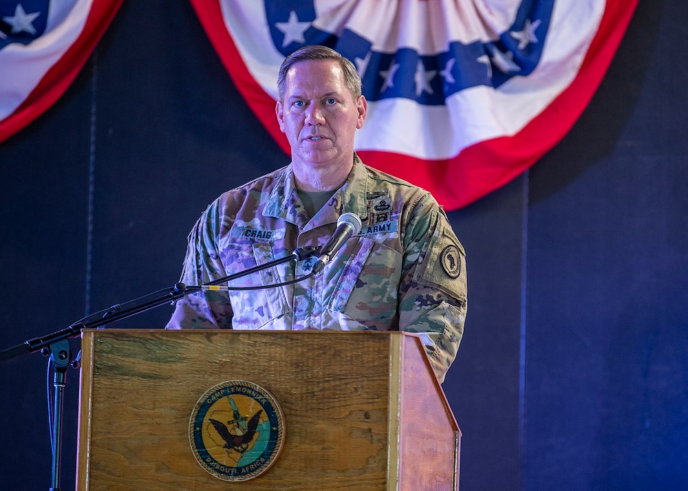 CJTF-HOA holds change of command ceremony