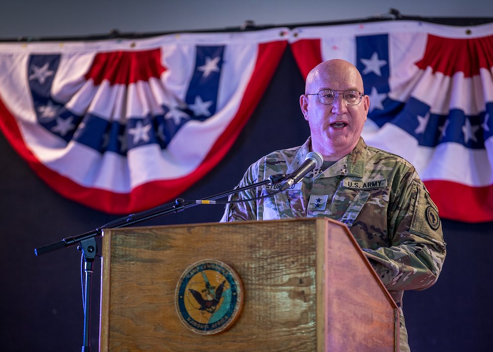 CJTF-HOA holds change of command ceremony