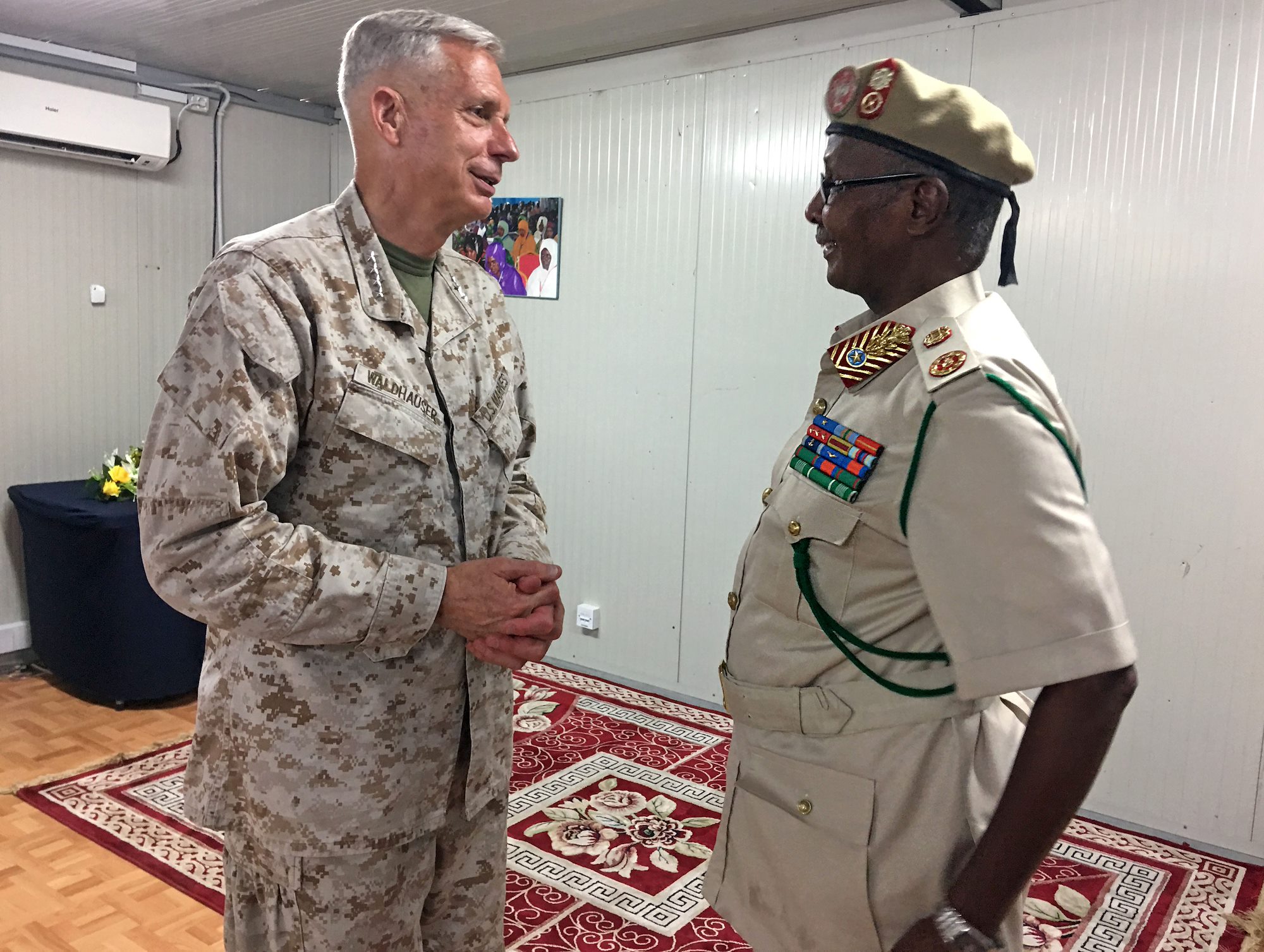 AFRICOM, Mission Somalia leaders discuss progress and partnership with Somali leadership