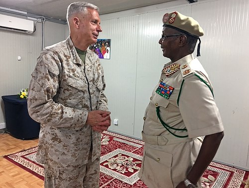 AFRICOM, Mission Somalia leaders discuss progress and partnership with Somali leadership