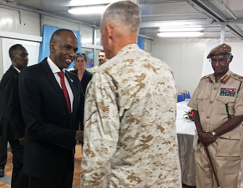 AFRICOM, Mission Somalia leaders discuss progress and partnership with Somali leadership
