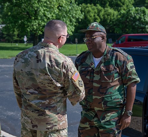 Angolan Armed Forces general visits US, Ohio for first time
